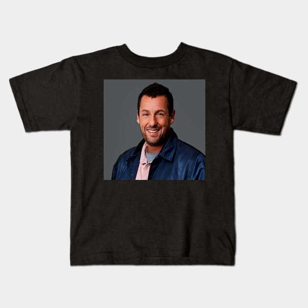 Adam Sandler actor Kids T-Shirt by jollyangelina93